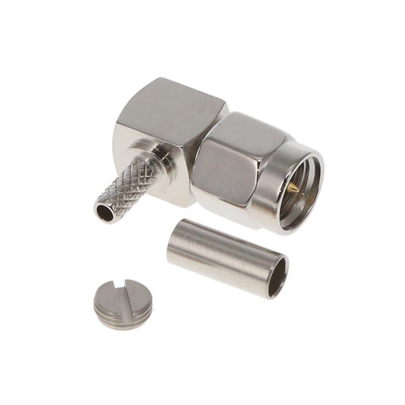 1 pcs : SMAMRA.P.DK.HT - SMA(M)RA FOR RG174/RG316 NI PLAT