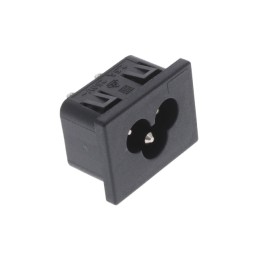 1 pcs : 6163.0021 - PWR ENT RCPT IEC320-C6 PNL SLDR