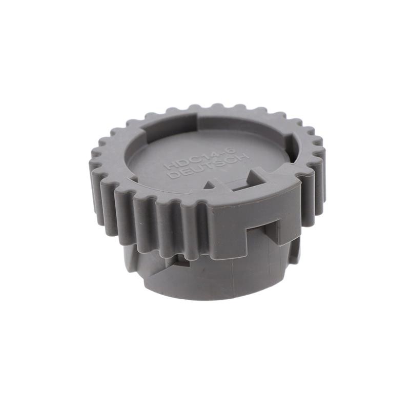 1 pcs : HDC14-6 - DUST CAP, 6P, PLG, GRY, HD10