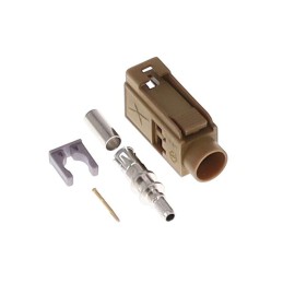 1 pcs : FK1FKDK - FAKRA GEN 1 CODE K CURRY YELLOW