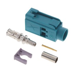 1 pcs : FK1FZDK - FAKRA GEN 1 CODE Z WATER BLUE FE