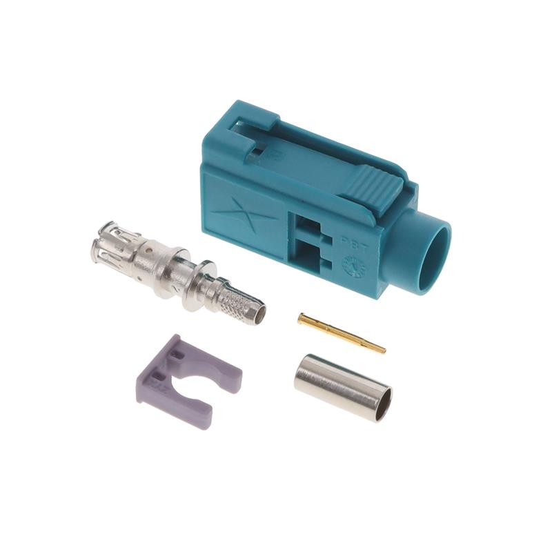 1 pcs : FK1FZDK - FAKRA GEN 1 CODE Z WATER BLUE FE