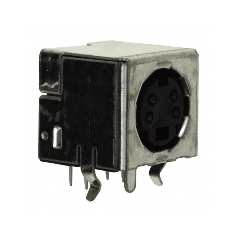 1 pcs : 5749230-1 - CONN RCPT FMALE MINI DIN 4P SLDR