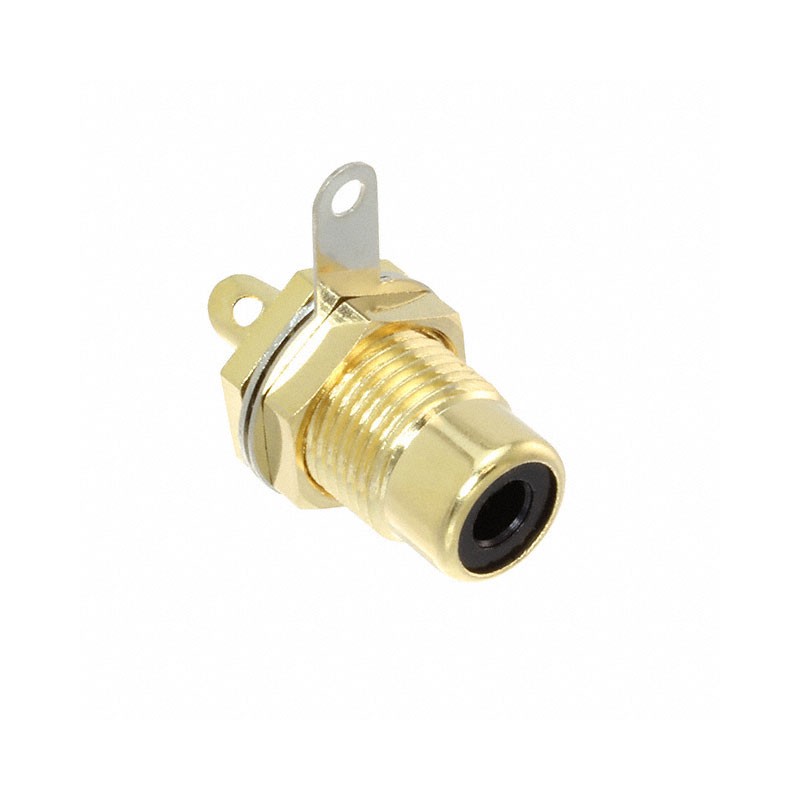 1 pcs : BPJR01AUX - CONN RCA JACK MONO 3.2MM PNL MT