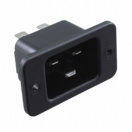 1 pcs : 6163.0005 - PWR ENT RCPT IEC320-C20 PANEL QC