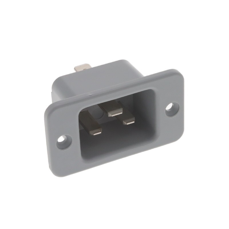 1 pcs : 6163.0006 - PWR ENT RCPT IEC320-C20 PANEL QC