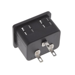1 pcs : 6163.0012 - PWR ENT RCPT IEC320-C20 PNL SLDR