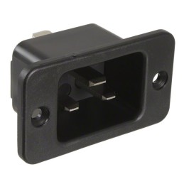 1 pcs : 6163.0004 - PWR ENT RCPT IEC320-C20 PANEL QC