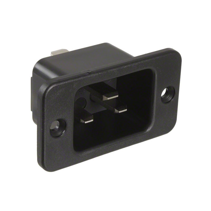 1 pcs : 6163.0004 - PWR ENT RCPT IEC320-C20 PANEL QC