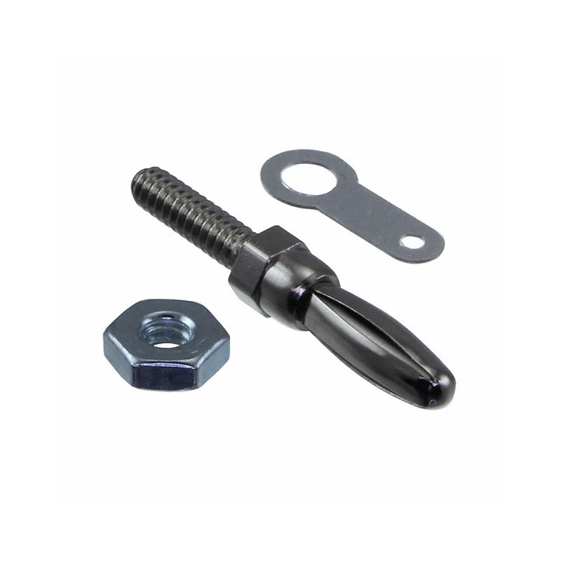 1 pcs : BU-00241 - CONN BANANA PLUG THREADED