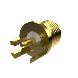 1 pcs : EMPCB.SMAFSTJ.F.HT - SMA(F)ST_ FOR PCB EDGE MOUNT_AU