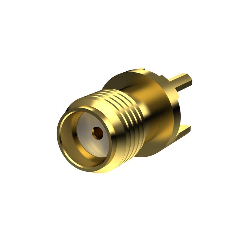1 pcs : PCB.CSMAFSTJ.A - SMA(F)ST FOR CIRCULAR PCB MOUNT