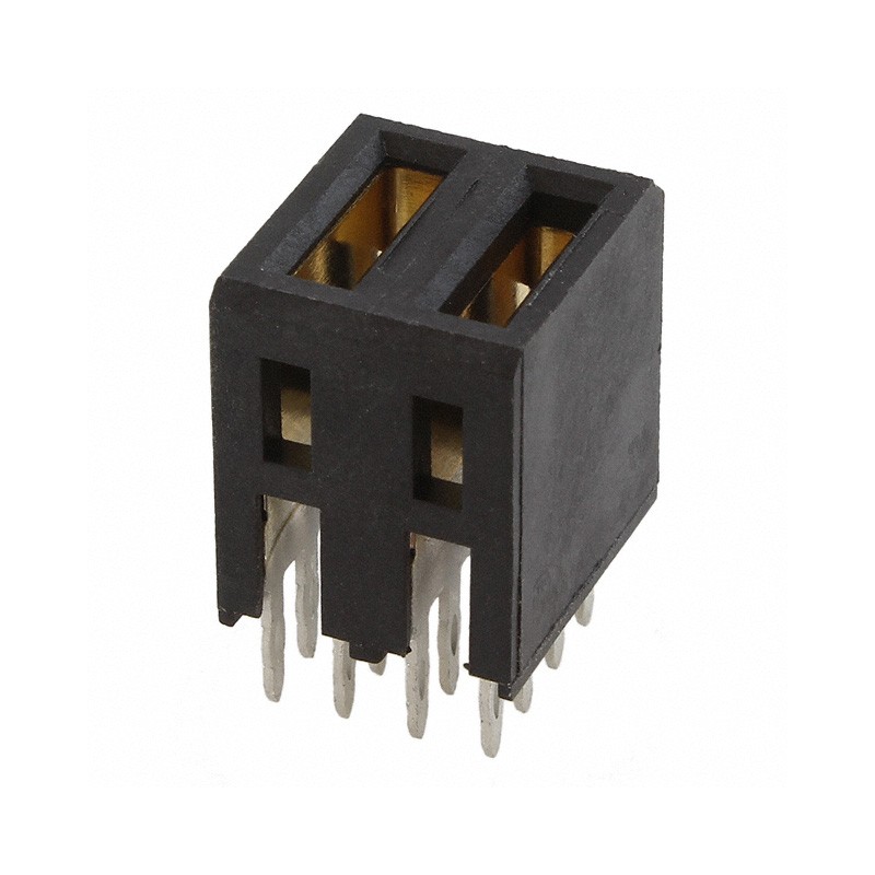 1 pcs : 1-6450869-3 - CONN RCPT MULTI-BEAM 2POS PCB