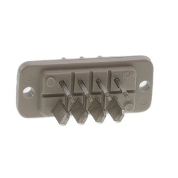 1 pcs : JA77846 - CONN PLUG 8P 5.16MM PNL MNT SLD