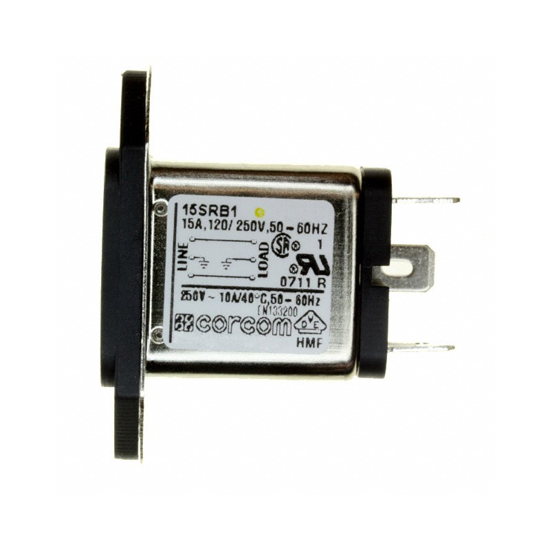 1 pcs : 6609987-9 - PWR ENT RCPT IEC320-C14 PANEL QC
