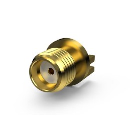 1 pcs : EMPCB.CSMAFST.A.AU - SMA(F)ST FOR CIRCULAR PCB EDGE M