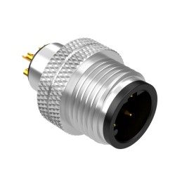 1 pcs : 50-01029 - M12 D-CODE 4POS PLUG MOLDING