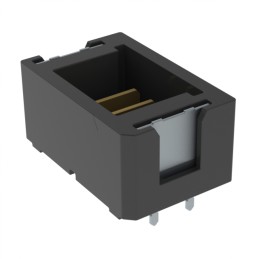 1 pcs : UMPT-02-02.5-L-V-S-W-M-TR - CONN HDR 2POS 2.00MM SMD SLDR