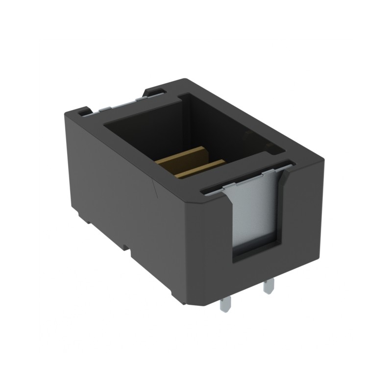 1 pcs : UMPT-02-02.5-L-V-S-W-M-TR - CONN HDR 2POS 2.00MM SMD SLDR