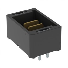 1 pcs : UMPT-02-02.5-L-V-S-W-TR - CONN HDR 2POS 2.00MM SMD SLDR