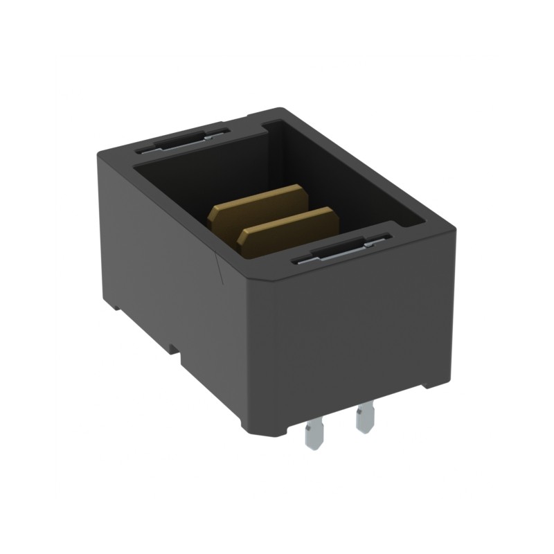 1 pcs : UMPT-02-02.5-L-V-S-W-TR - CONN HDR 2POS 2.00MM SMD SLDR