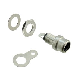 1 pcs : 3501FPX - CONN RCA JACK MONO 3.2MM PNL MT