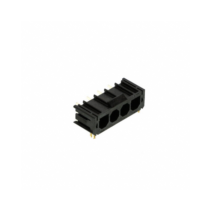 1 pcs : 1720430402 - CONN HDR 4POS 7.50MM R/A SLDR