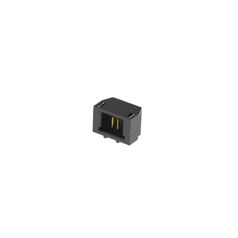 1 pcs : UMPT-02-01-T-RA-WT-TR - CONN HDR 2POS 2.00MM R/A SLDR