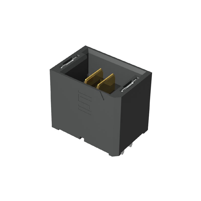 1 pcs : UMPT-02-06.5-G-V-S-W-TR - CONN HDR 2POS 2.00MM SMD SLDR