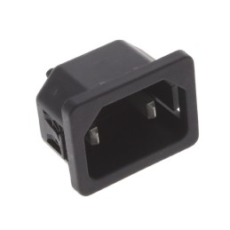 1 pcs : 6102.5120 - PWR ENT RCPT IEC320-C18 PNL SLDR