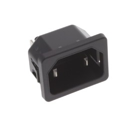 1 pcs : 6102.5325 - PWR ENT RCPT IEC320-C18 PANEL QC