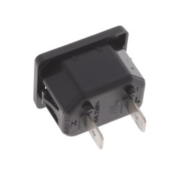 1 pcs : 6102.5325 - PWR ENT RCPT IEC320-C18 PANEL QC