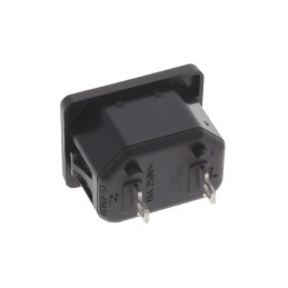 1 pcs : 6102.5125 - PWR ENT RCPT IEC320-C18 PNL SLDR