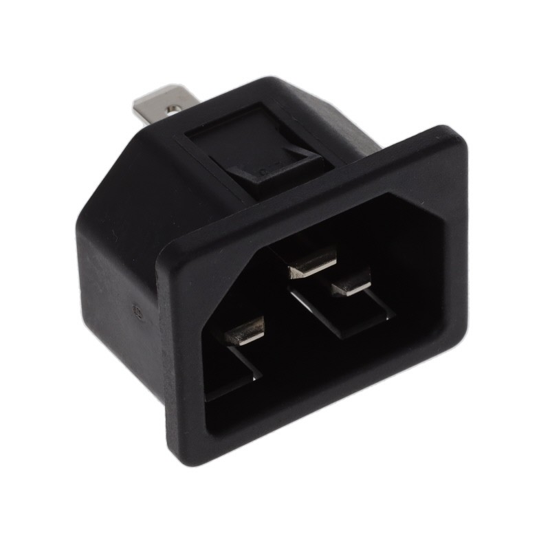 1 pcs : 6173.0022 - PWR ENT RCPT IEC320-C22 PANEL QC