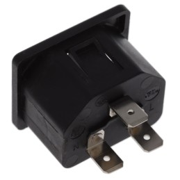 1 pcs : 6173.0022 - PWR ENT RCPT IEC320-C22 PANEL QC