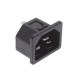 1 pcs : 6173.0016 - PWR ENT RCPT IEC320-C22 PANEL QC