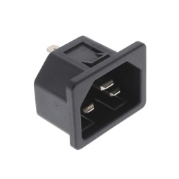 1 pcs : 6173.0015 - PWR ENT RCPT IEC320-C22 PANEL QC