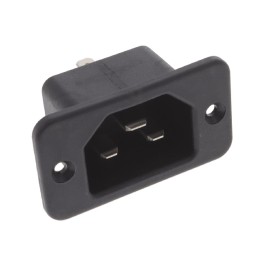 1 pcs : 6173.0002 - PWR ENT RCPT IEC320-C22 PANEL QC