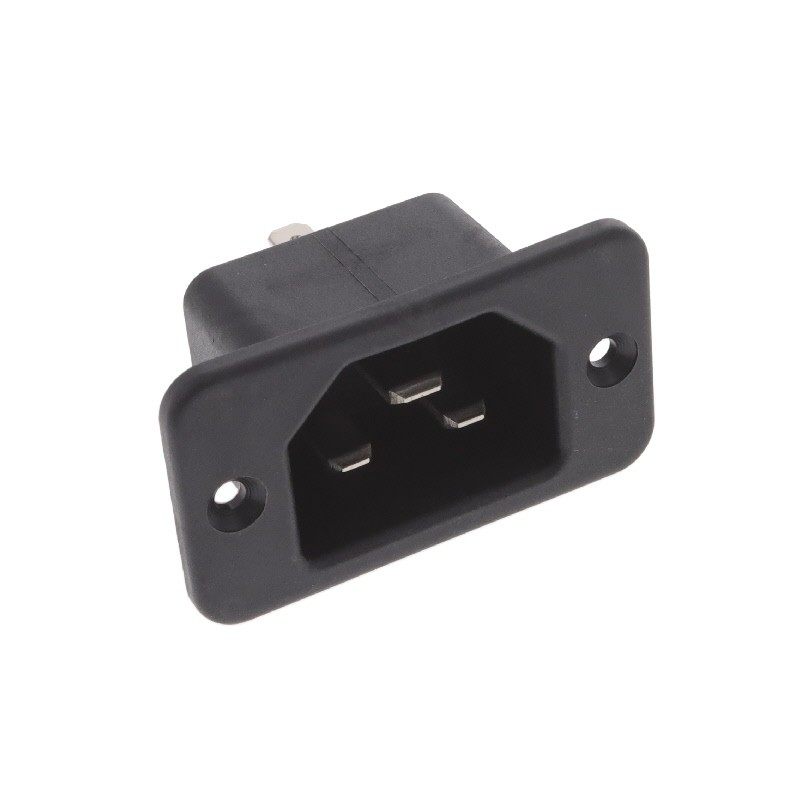 1 pcs : 6173.0002 - PWR ENT RCPT IEC320-C22 PANEL QC