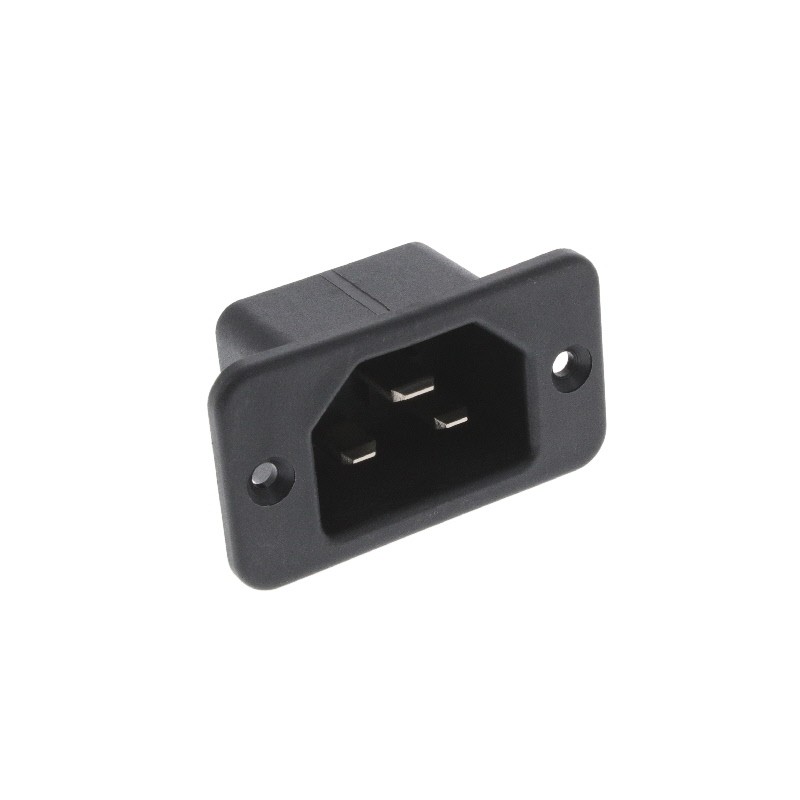 1 pcs : 6173.0001 - PWR ENT RCPT IEC320-C22 PNL SLDR