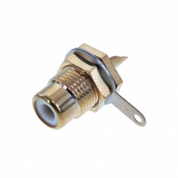 1 pcs : BPJR03AUX - CONN RCA JACK MONO 3.2MM PNL MT