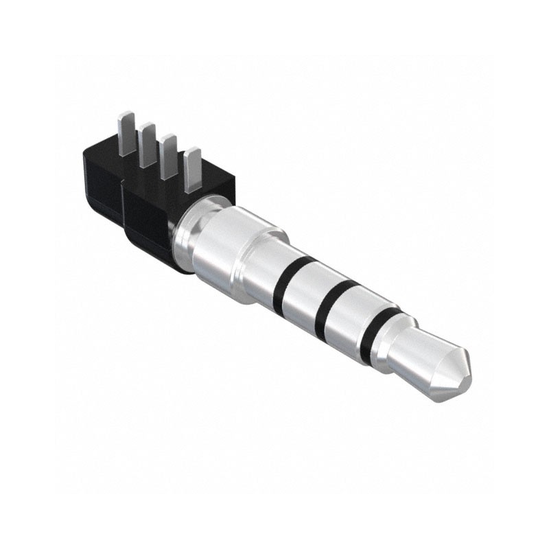 1 pcs : 54-00035 - CONN PLUG STEREO 3.5MM RA 4COND