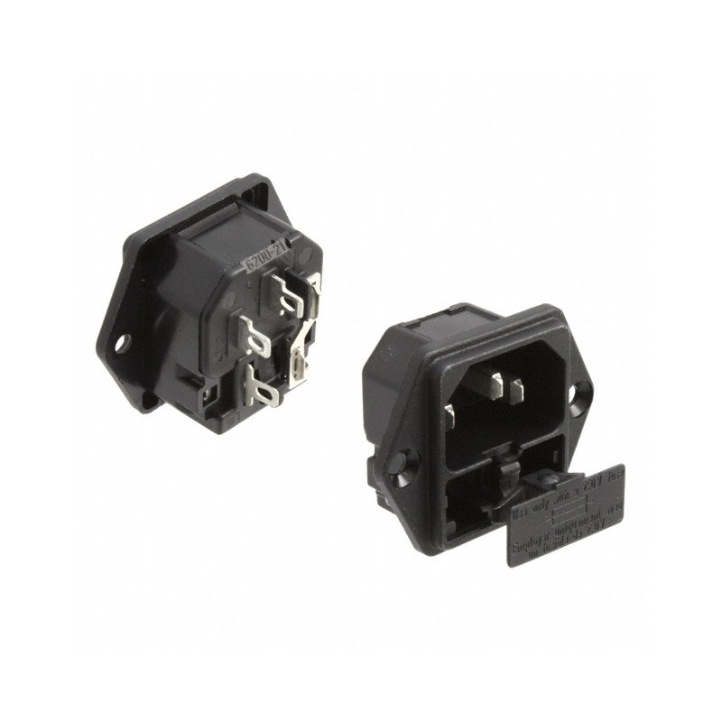 1 pcs : 6200.2100 - PWR ENT MOD RCPT IEC320-C14 PNL