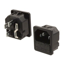 1 pcs : 6200.4315 - PWR ENT MOD RCPT IEC320-C14 PNL