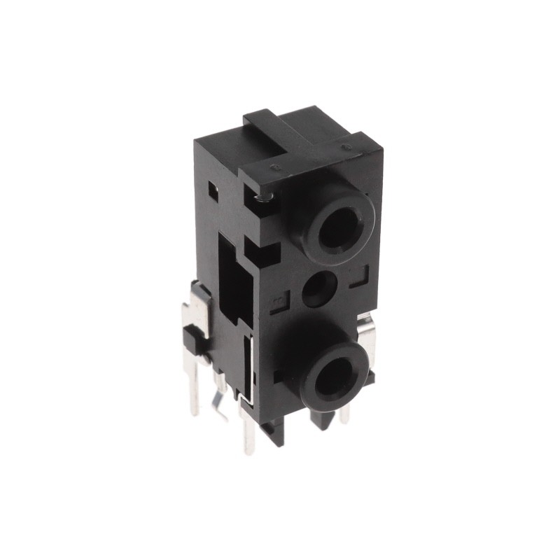 1 pcs : STX-4235-3/5-N - STEREO JACK 3.5MM, STACKED, 3P/5