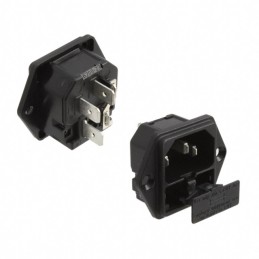 1 pcs : 6200.2300 - PWR ENT MOD RCPT IEC320-C14 PNL