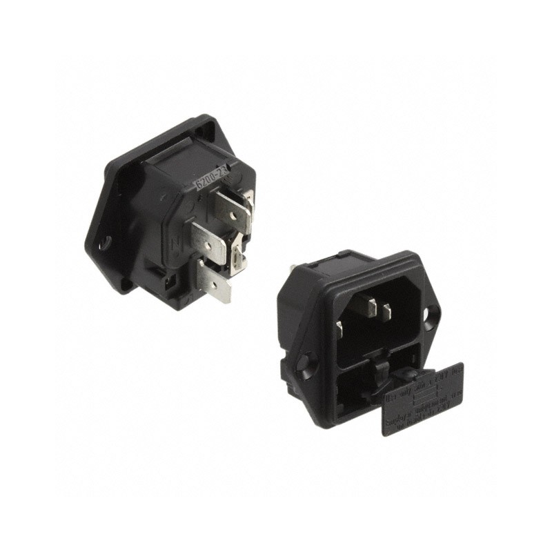 1 pcs : 6200.2300 - PWR ENT MOD RCPT IEC320-C14 PNL