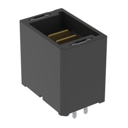 1 pcs : UMPT-02-07.5-L-V-S-W-TR - CONN HDR 2POS 2.00MM SMD SLDR