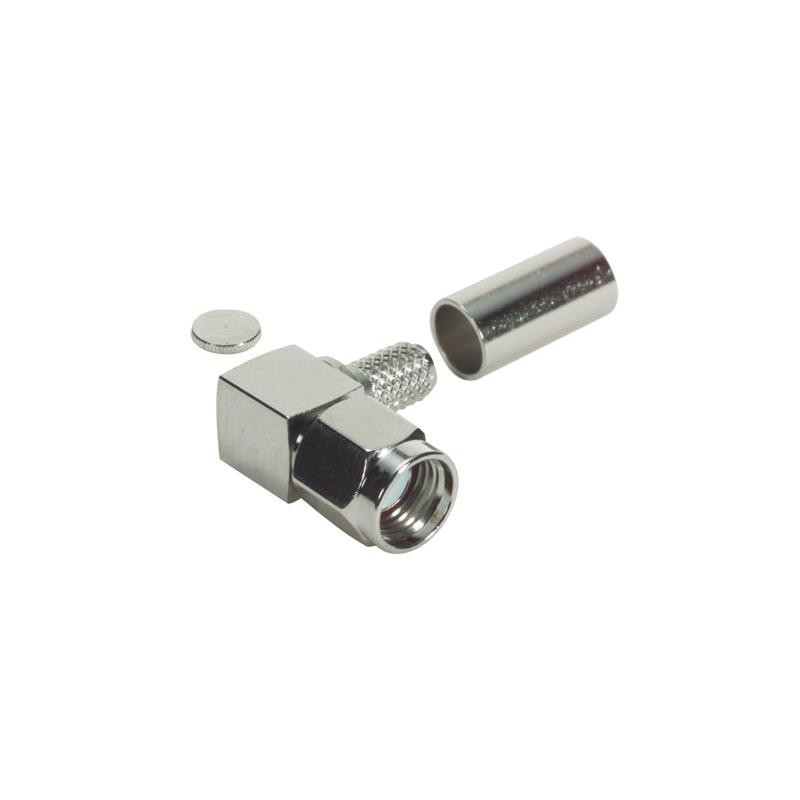1 pcs : ARSP-1702 - CONRP-SMA PLUG R/A LMR195