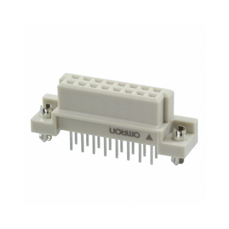 1 pcs : XC5B-1631-3A - CONN DIN RCPT 16POS PCB GOLD